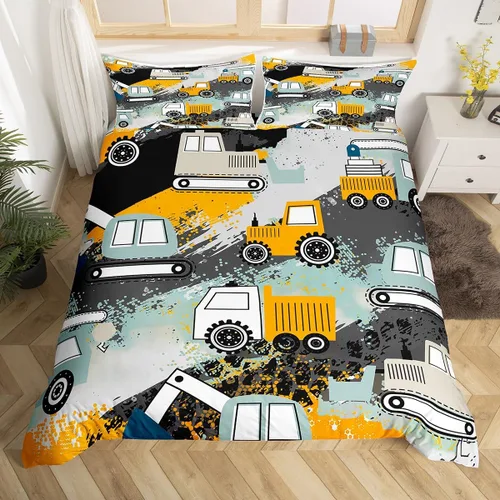 Vista 12 de Juego de ropa de cama Groovy de los años 60 y 70 para niños, funda de edredón retro de flores hippie para niños, adolescentes, vintage, bohemio