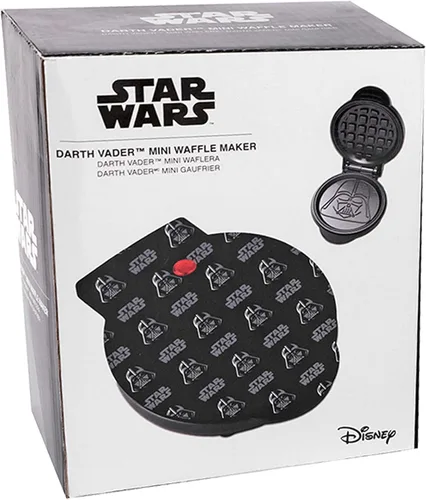 Vista 7 de Uncanny Brands - Mini gofrera de Darth Vader de Star Wars - Pequeño electrodoméstico de cocina