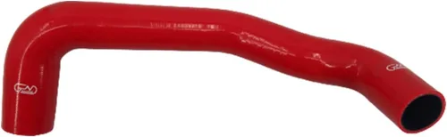 Vista 2 de Compatible con Mi ni Cooper S R56 R57 R60 Intercooler Resonator Delete Silicone Hose (Rojo)