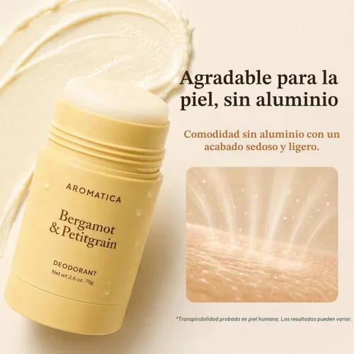 Vista 5 de AROMATICA Desodorante Bergamot & Petitgrain para mujeres y hombres