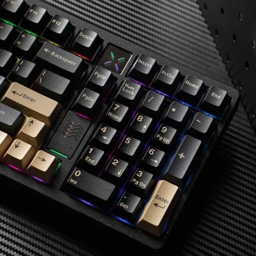Vista 4 de Sumgsn 173 Teclas Doubleshot Keycaps Perfil Cherry Set de Teclas Apes Barra Espaciadora 7u Compatible con 61/64/87/104/108 Interruptores Cherry Mx