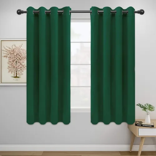 Vista 194 de Easy-Going - Cortinas opacas para dormitorio, aislamiento térmico sólido con ojales, cortinas de ventana para reducción de ruido, cortinas