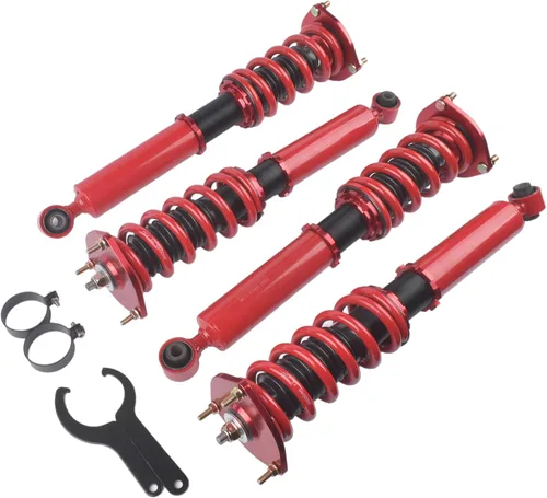 Vista 2 de Kit de reducción de amortiguador de suspensión helicoidal ajustable de altura ajustable para Toyota Supra 1986-1992 Base Hatchback 2D 3.0L Coilovers
