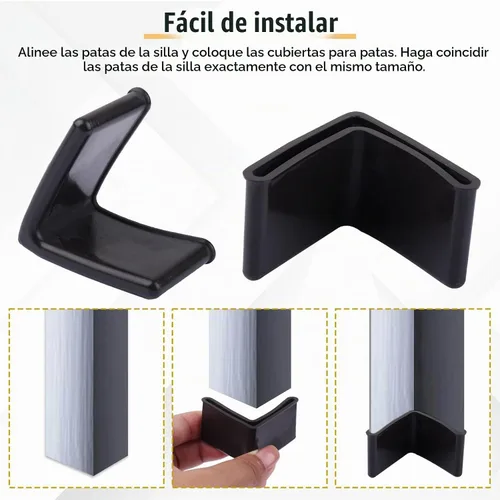Vista 6 de Fuoequl Protector de guardias de marco de cama 1-1/2" x 1-1/2