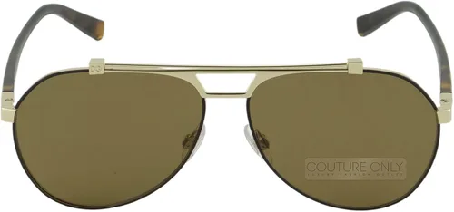 Vista 2 de Dolce&Gabbana DG2189 - Gafas de sol 132083-61 - Marco marrón matedorado pálido, polar DG2189-132083-61