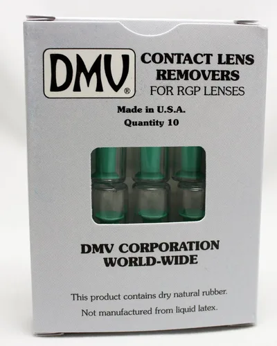 Vista 2 de DMV Removedor clásico de lentes de contacto duro ventilado (azul, 1 paquete)