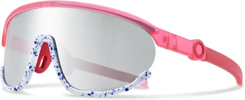 Vista 11 de NULOOQ Gafas de sol de béisbol para niños de 3 a 12 años, TR90 gafas de sol deportivas de marco flexible para niños y niñas, ciclismo y uso diario