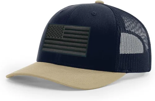 Vista 297 de Joe's USA Richardson 112 - Gorras de camionero con parche gráfico personalizado - Gorras estructuradas de cinco y seis paneles Richardson Premium
