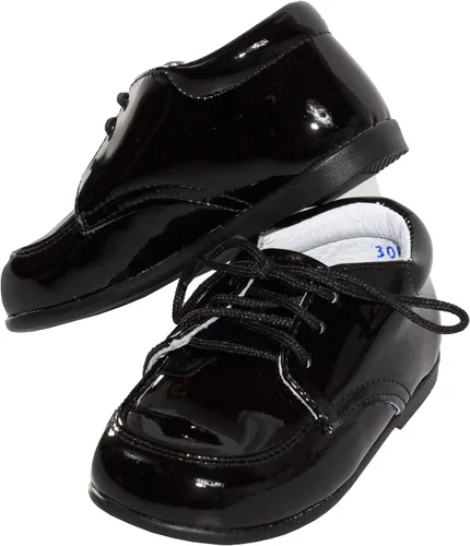 Vista 2 de Tuxgear - Zapato de vestir formal de patente negro - Ethan