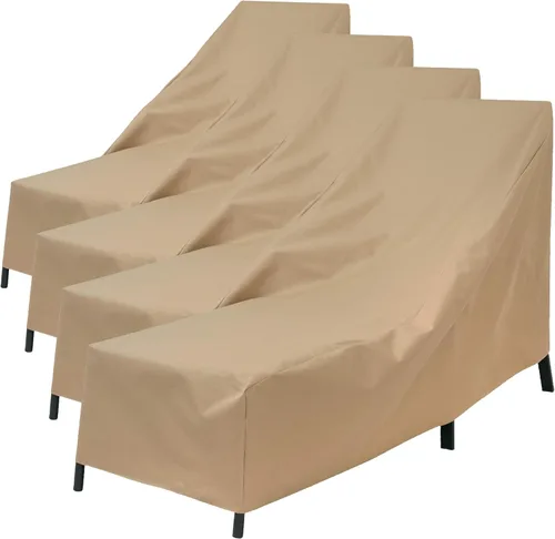 Vista 8 de Modern Leisure Basics - Funda para silla tumbona de patio, tela resistente a la intemperie, protección de muebles perfecta para patio, terraza