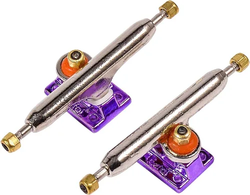 Vista 10 de Camiones de dedo RACOFSB con cojinetes de uretano mejorados y pivot cup, ancho de 34 mm y 32 mm, Kingpin normal (negro, 32 mm)