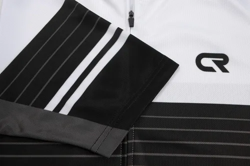 Vista 4 de Coconut Ropamo CR - Conjunto de camiseta de ciclismo para hombre, con cremallera, bolsillo con cremallera, manga corta, kits de ciclismo, pantalones