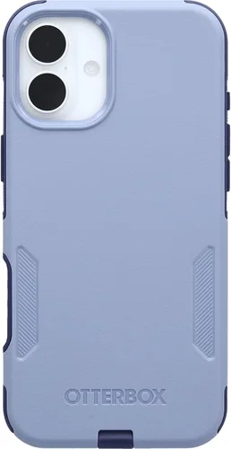 Vista 49 de OtterBox Funda para iPhone 16 Commuter Series - Jeans azul bebé, funda delgada y protectora para iPhone, de doble capa, absorción de impactos