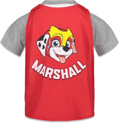 Vista 4 de Nickelodeon Paw Patrol Camiseta con capa y máscara