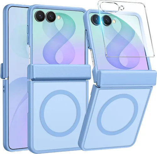 Vista 609 de FNTCASE Funda para Motorola Moto G-Stylus-5G-2025: Funda magnética translúcida mate a prueba de golpes para Moto G Stylus 2026, funda protectora