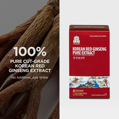 Vista 5 de JUNG KWAN JANG Extracto puro de ginseng rojo coreano cortado Ginseng rojo, ginseng coreano, extracto de ginseng Suplemento de refuerzo