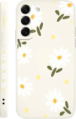Vista 20 de LEECG Funda para Samsung Galaxy S22, Diseños de Flores Elegantes de Silicona Suave con Protección contra Caídas y Resistente a Huellas Dactilares