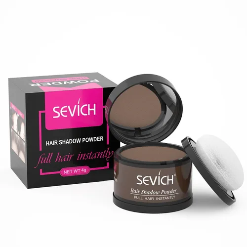 Vista 51 de Polvo para Línea de Cabello Sevich 2.0, Oculta Instantáneamente la Pérdida de Cabello, Polvo para Toque de Raíces, Sombra de Cabello para Mujeres