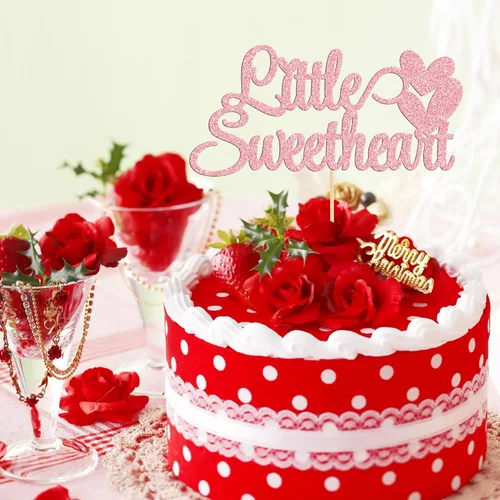 Vista 113 de Ephlyn 24 adornos para cupcakes con purpurina para el día de San Valentín, dulce amor, corazón, día de San Valentín, decoración para cupcakes