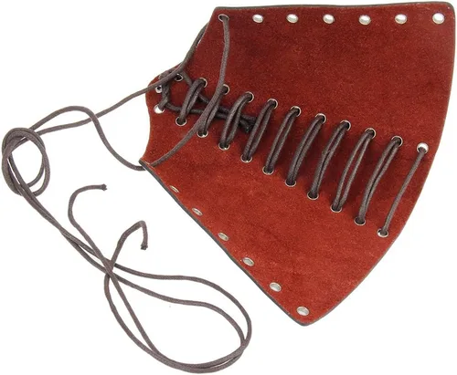 Vista 6 de Brazaletes de brazo vikingos de cuero, brazaletes LARP, protectores de brazo en relieve, amuleto de talismán nórdico para hombres y mujeres, regalos