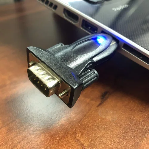 Vista 2 de Tera Grand - Adaptador Premium USB 2.0 a RS232 Serial DB9 - Compatible con Windows 11,10, 8, 7, Vista, XP, 2000, 98, Linux y Mac - Construido