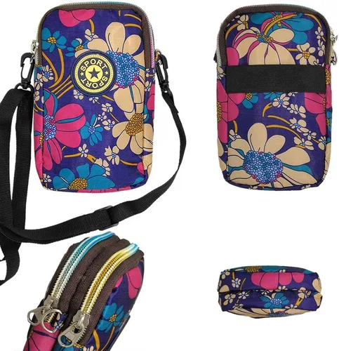 Vista 4 de Pequeñas y lindas bolsas cruzadas de hombro – Mini cartera para teléfono, dinero, llaves, tarjetas cosméticas, mujeres y niñas, caminatas y viajes