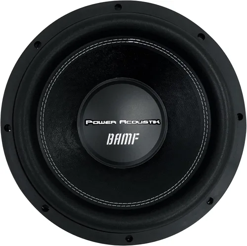 Vista 2 de Power Acoustik BAMF-124 BAMF Series Subwoofer (12", 3,500 vatios máximo, doble 4Ω), negro