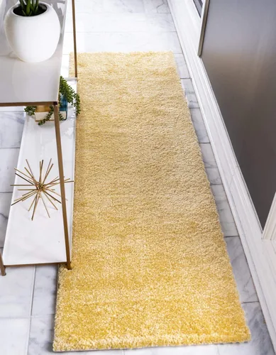 Vista 45 de Unique Loom Colección Solo - Alfombra Calabasas (7' 10" x 10' Rectangular, Azul Claro)