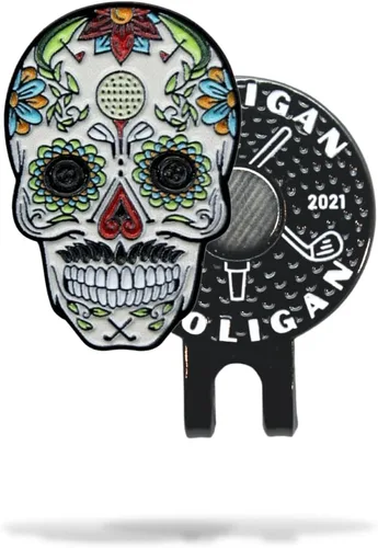 Vista 18 de MULLIGAN HOOLIGAN® Marcador de pelota de golf + clip magnético para sombrero Esmalte de alta calidad Regalo divertido para los amantes del golf