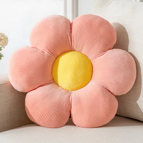 Vista 14 de Almohada de flores, almohadas azules, lindas margaritas, cojín decorativo para el hogar, para cama, sofá, sofá