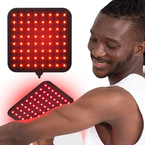 Vista 2 de CIRIUS Almohadilla LED de terapia de luz roja infrarroja cercana, uso doméstico, almohadilla de luz roja portátil, terapia de luz de bajo nivel