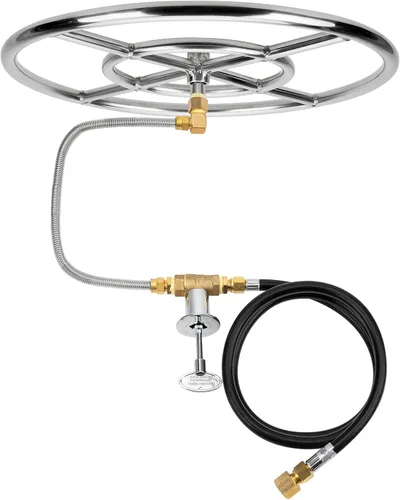 Vista 13 de Kit de instalación de anillo para fogatas, de Stanbroil , 12" (30.5 cm)