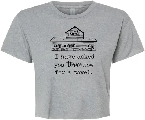 Vista 21 de Women's Screen Printed Crop Tee, Shirts With Sayings