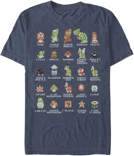 Vista 11 de Nintendo Camiseta para hombre Negro