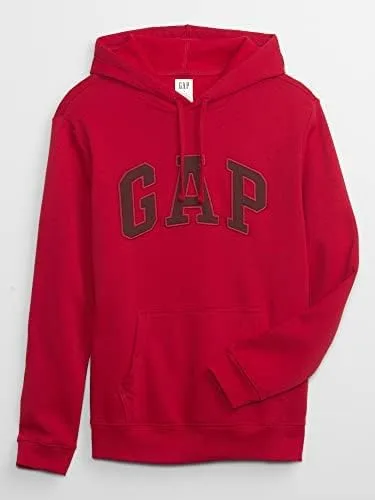 Vista 4 de GAP - Sudadera de vellón con capucha y logotipo para hombre