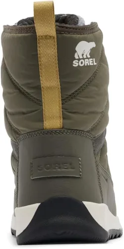 Vista 2 de SOREL Whitney Botas cortas con cordones para mujer, botas de invierno de nailon impermeables