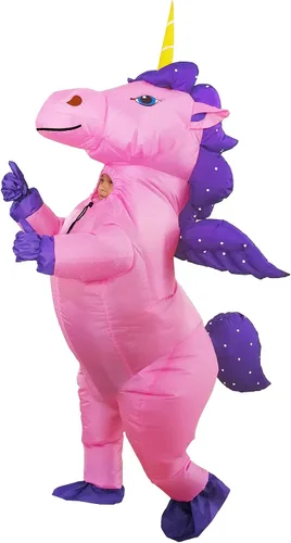Vista 3 de GOPRIME Winged Unicorn Costume,Child Size,4-12