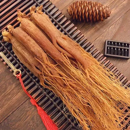 Vista 4 de Raíz roja de ginseng rojo Ginseng rojo de Corea Té de ginseng rojo coreano Raíz de ginseng rojo orgánico natural raíz de ginseng coreano rojo 16