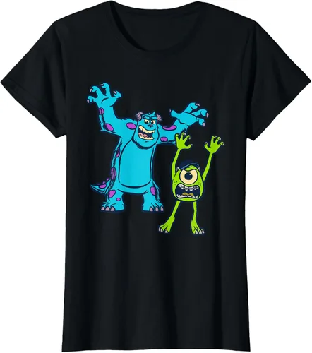 Vista 44 de Camiseta de la Universidad Sulley y Mike de los Monsters de Disney Pixar