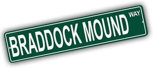Vista 64 de Ohio Mountains Pick Your Mountain Compatible/repuesto para Acme Hill United States Mountain aluminio metal metal metal estilo letrero de calle