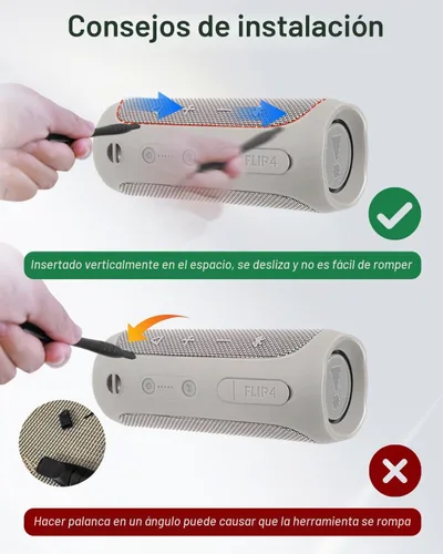 Vista 5 de 2026 - Batería de repuesto mejorada de 5800 mAh para Flip 4