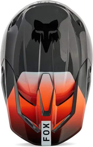 Vista 4 de Fox Racing Casco unisex para motocross V1, gris, XS