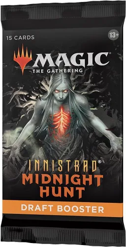Vista 3 de Magia: The Gathering Draft Booster Pack Lote MTG Innistrad Midnight Hunt