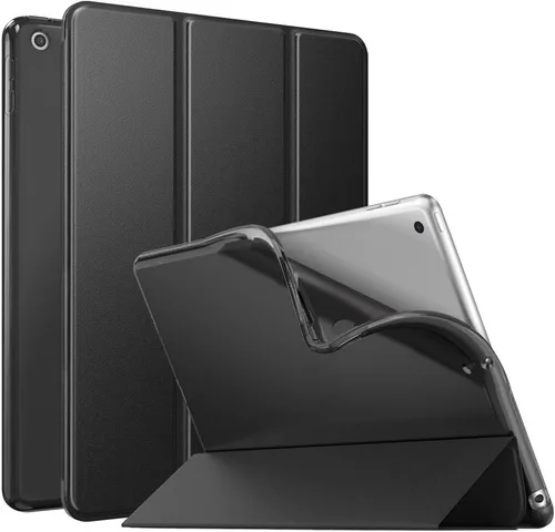 Vista 16 de MoKo Funda compatible con iPad de 9ª/8ª/7ª generación de 10.2 pulgadas (2021/2020/2019), delgada y ligera funda inteligente con protector trasero