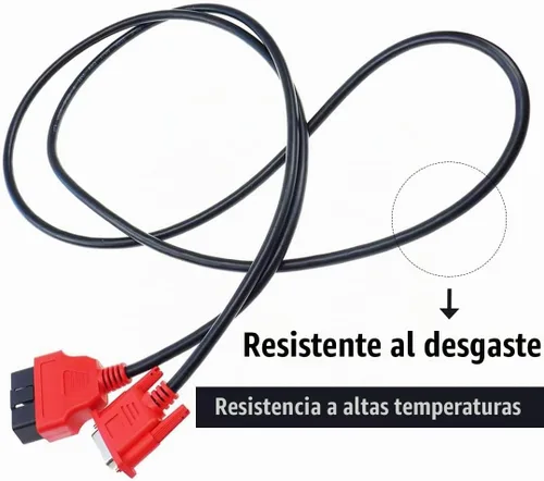 Vista 5 de Adaptador de Cable OBDII DA-4 Compatible con el Escáner Snap-on Solus Ultra EESC318 Conector Principal de Prueba OBD2 Cable de Exploración