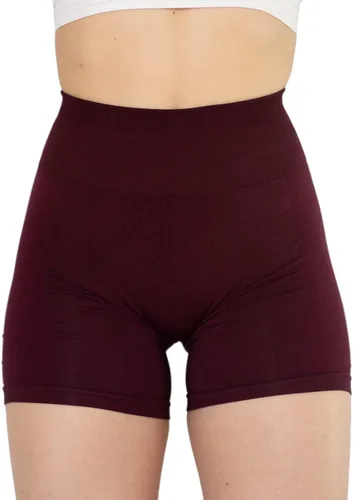 Vista 6 de Aurola Intensify - Pantalones cortos de entrenamiento para mujer, sin costuras, para gimnasio, yoga, correr, deporte, ejercicio activo, fitness