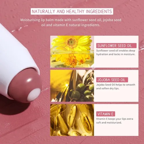 Vista 7 de bayfree Rubor en crema para mejillas acabado radiante, hidratante, cremoso, ligero y mezclable, bálsamo de labios vegano y suave, vitamina E