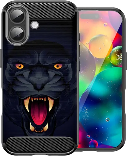 Vista 18 de CasesOnDeck Case Compatible with [Apple iPhone 17 / iPhone 17 Case] Pictorial Patterned TPU Design Case Flexible Slim and Elegant (Astronaut)