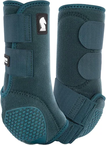 Vista 3 de Botas de soporte Classic Equine Flexion by Legacy2, delanteras (Agua, Grande)