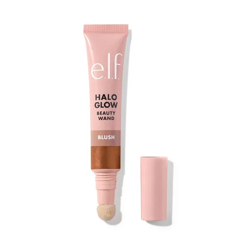 Vista 12 de e.l.f. Halo Glow Varita de Belleza para Rubor, Varita de Rubor Líquido para Mejillas Radiantes y Sonrojadas, Infundida con Escualano, Vegana y Libre